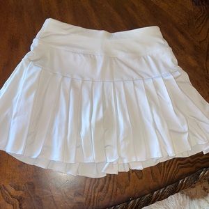 Athletic mini skirt!